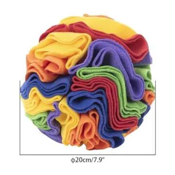 DONGKER Interactive Snuffle Ball for Small Dogs