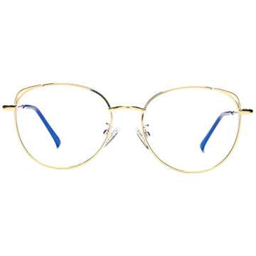 Pro Acme Cat Eye Blue Light Glasses - Stylish UV Protection