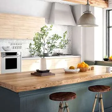 Mokylor 3Pcs Artificial Plant Leaves Bunches, 43.3 Inch Nandina Domestica Faux Greenery Branches Stems Leaves Spray Plastic Plants Branches for Vase Floral Arrangement Bouquets Greenery Decor