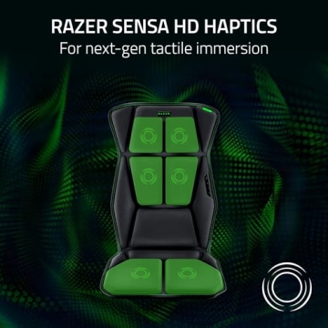 Razer Freyja HD Haptic Gaming Chair Cushion for Immersive Gaming