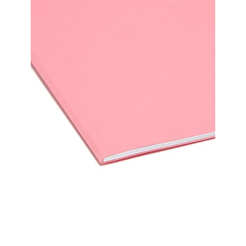 Smead SuperTab Oversized File Folders Dark Pink 12-Pack