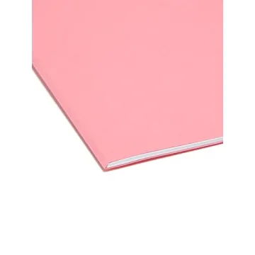 Smead SuperTab Oversized File Folders Dark Pink 12-Pack