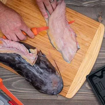 Flex Fillet Fishing Cutlery Set with Knives and Case