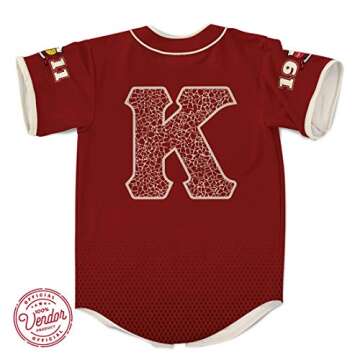 Bad Bananas Kappa Alpha Psi Baseball Jersey - Comfortable Oversized Fit