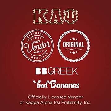 Bad Bananas Kappa Alpha Psi Baseball Jersey - Official Merch