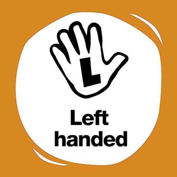 Fiskars Left-Handed Student Scissors - Crafting Made Easy