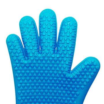 Royal Care Cosmetics Royal Brush Cleaning Glove - Blue