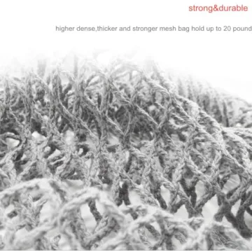 Portable Reusable Grocery Bags Eco-Friendly Cotton Mesh