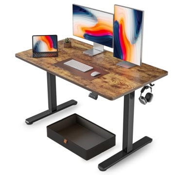 FEZIBO Electric Standing Desk: Ergonomic and Adjustable