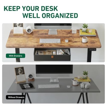 FEZIBO Electric Standing Desk Ergonomic Height Adjustability