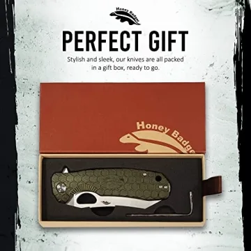 Honey Badger Pocket Knife - Everyday Carry & Tactical Tool
