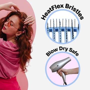 Wet Brush Speed Dry Hair Brush – Quick and Gentle Detangling