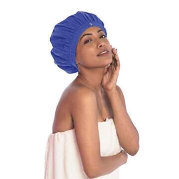 Turbella Shower Cap Waterproof Breathable Technology