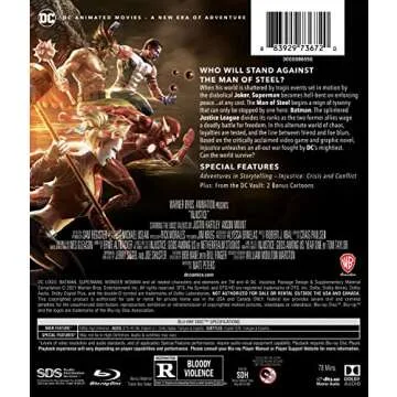 Injustice Blu-ray - Epic DC Animated Adventure