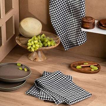 Candy Cottons Kitchen Towels - Stylish & Super Absorbent Set of 3