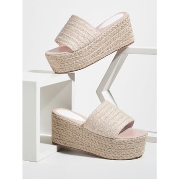 Erocalli Platform Wedge Sandals for Women Casual Style