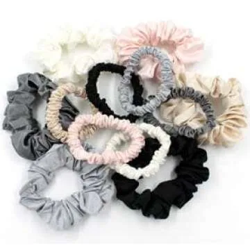 Mulberry Park Silk Scrunchies - 100% Pure Luxurious Hair Care