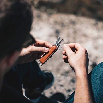 Jibbon Premium Leather Key Organizer - Stylish & Durable Key Holder