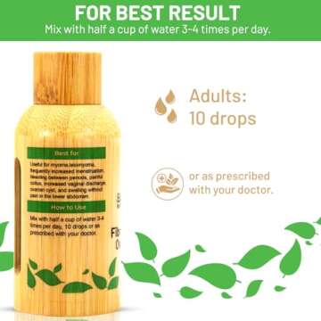 Fibroid Shrink & Ovarian Cysts Support Drops - BM36