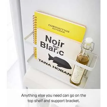 YAMAZAKI Home Kitchen Rack - Magnetic Organizer Storage