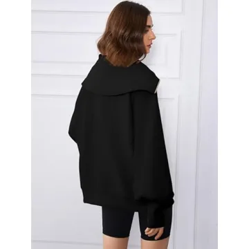 EFAN Women's Half Zip Pullover - Chic Comfort for All