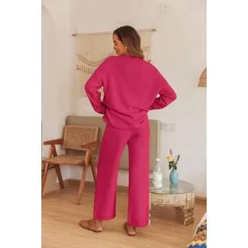 Comfortable Women's Ekouaer Pajama Set in Soft Knit