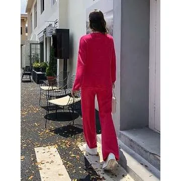 Comfortable Women's Ekouaer Pajama Set in Soft Knit