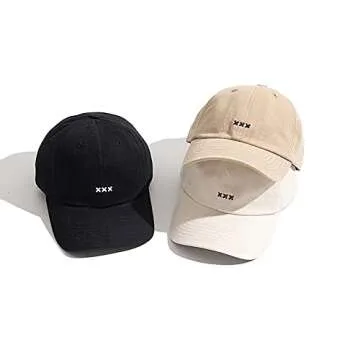 CLAPE Adjustable Cotton Dad Hat for All Outdoor Activities