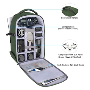 MOSISO Waterproof Camera Backpack for DSLR/SLR/Mirrorless