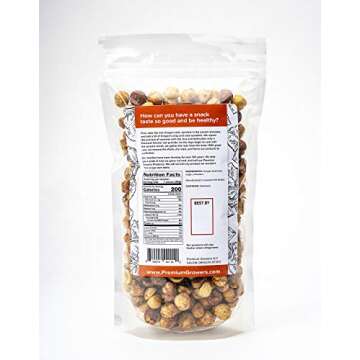 Premium Dry Roasted Hazelnuts with Sweet Cinnamon