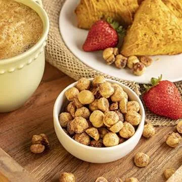 Premium Dry Roasted Hazelnuts with Sweet Cinnamon