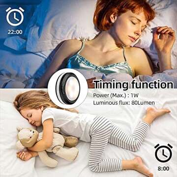 Stylish Battery-Operated Puck Lights for Home Use