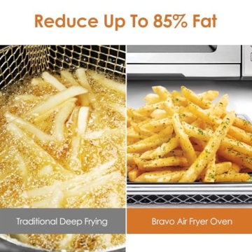 NuWave Bravo Air Fryer Toaster Oven 12-in-1 30-QT XL