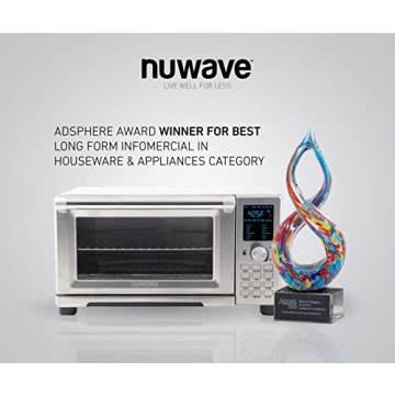 NuWave Bravo Air Fryer Toaster Oven 12-in-1 30-QT XL