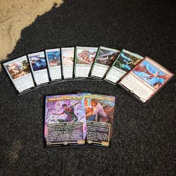 Magic The Gathering Aetherdrift Commander Deck - Living Energy (100-Card Deck, 2-Card Collector Booster Sample Pack + Accessories)