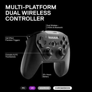 SteelSeries Stratus Duo Controller - Wireless Gaming for All Platforms