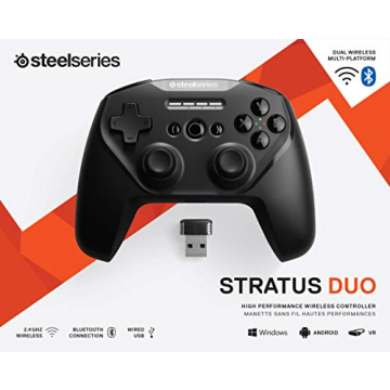 SteelSeries Stratus Duo Controller - Wireless Gaming for All Platforms