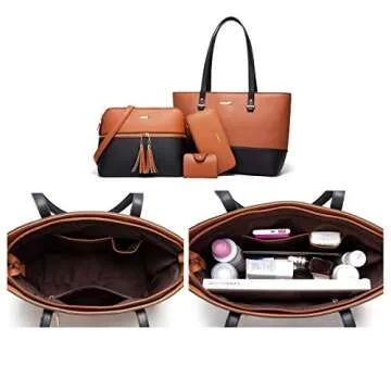 Stylish 4pc Women Handbags Set for Every Occasion