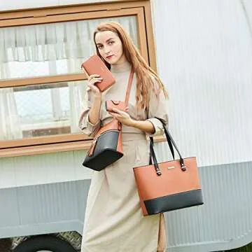 Stylish 4pc Women Handbags Set for Every Occasion