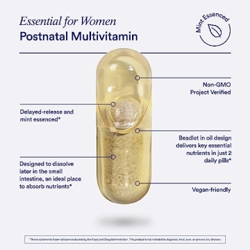 Ritual Essential for Women Postnatal Multivitamin Vegan DHA and Immunity Support