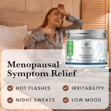 Genesis Wild Yam Cream for Hormonal Support & Relief