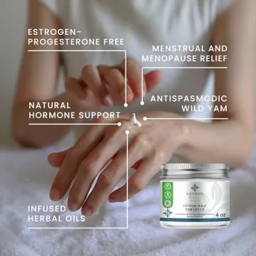Genesis Wild Yam Cream for Hormonal Support & Relief