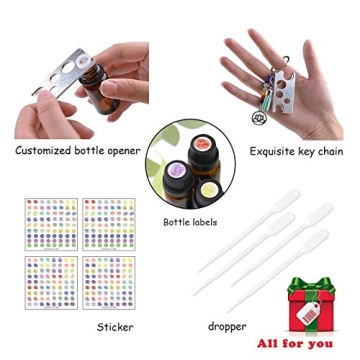 BES CHAN Essential Oil Storage Case for 32 Bottles