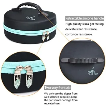 BES CHAN Essential Oil Storage Case for 32 Bottles