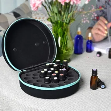 BES CHAN Essential Oil Storage Case for 32 Bottles