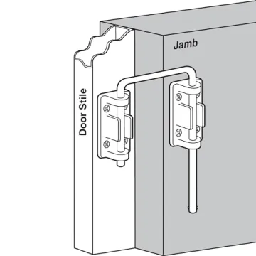 Prime-Line U 9847 Sliding Door Lock for Enhanced Security