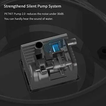 PETKIT Eversweet 3 Cat Dog Water Fountain - Automatic and Quiet