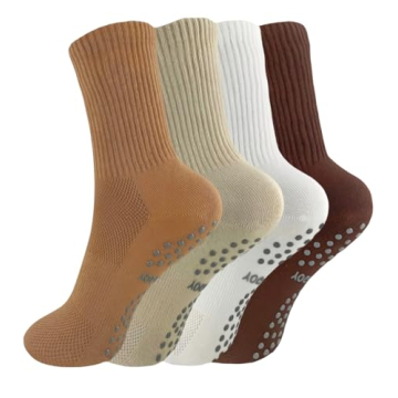 Babipany Pilates Socks with Grips for Women - Stylish Non-Slip Yoga Socks for Every Workout