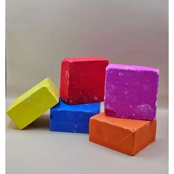 Gym Chalk Blocks 2oz 8-Pack for Enhanced Grip