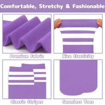 Olreco Kids Soccer Socks Toddler Soccer Socks Girls Soccer Socks Kids 4-6 Pink Soccer Socks Youth Baseball Socks Softabll Socks